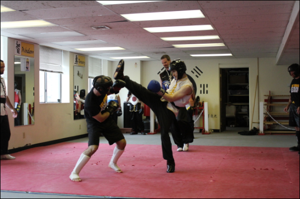 Kung Fu sparring