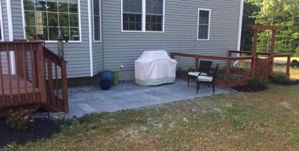 The Completed Patio